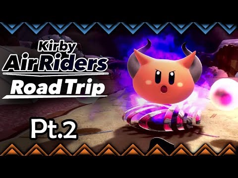 Evil Scarfy In A Sugary Land! | Kirby Air Riders Road Trip Pt.2