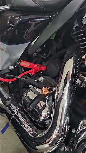 Jump Start Connections Flat Battery Harley Davidson Motorcycle😎💯💯