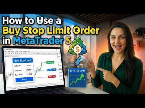 How to Use a Buy Stop Limit Order in MetaTrader 5