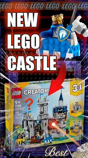The NEW Lego Horse Knight Castle