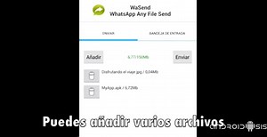 WhatsAppであらゆる種類のファイルを送信する