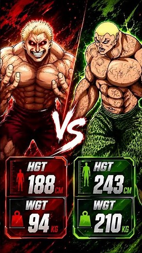 Jack Hanma vs Raian: Who Actually Wins? | Ultimate Stat Comparison