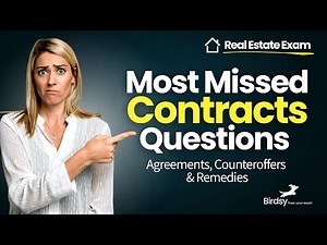 ⚖️ Pass Your Real Estate Exam: Contracts Questions You Can't Afford to Miss