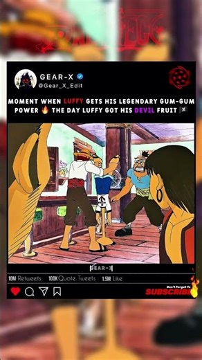 Luffy Got His Broken Powers 🥶 | The First Step to Pirate King 👑 | #onepiece #anime #shorts