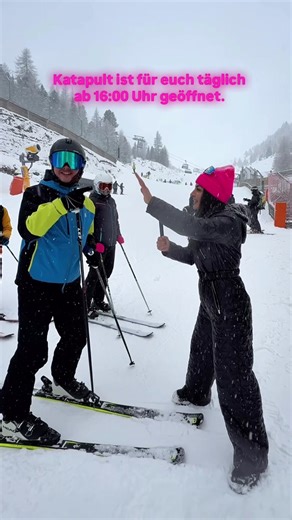 Katapult ist für euch täglich ab 16:00 Uhr geöffnet: #apresski und #nightlife 🥰🥳🙌🏽 #sölden #katapultsölden @Nora Lob