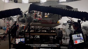 8.3K views · 97 reactions | Behind the scenes with Scroggins' EC-135 MedEvac helicopter (cn. 0009) in Grey's Anatomy season 21 episode 5. #greysanatomy #filmproducer #filmproduction #filmmaking #artdirector #filmmaking #movieprops #artdepartment #helicopter #ScrogginsAviation | Scroggins Aviation Mockup & Effects | Facebook