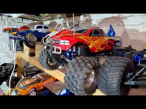 Incredible RC Collection Has it All 50+ Rare Nitros - F1 & FG, HPI, Kyosho & 1/5 Scales