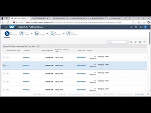 S4HANA Sales || OTC Process via Fiori Apps