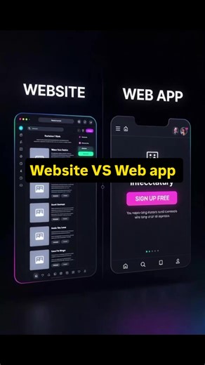 Website ولا Web App؟ 🤔 ناس كتير بتتلخبط بينهم، بس الفرق ده ممكن يحدد نجاح أو فشل البيزنس 👇 🌐 Website مناسب للعرض والتعريف ⚙️ Web Application مناسب للإدارة والتشغيل والنمو 💡 الخلاصة: لو هدفك تعرض خدماتك → Website لو هدفك تدير البيزنس وتكبره → Web App 📩 محتار تختار إيه؟ كلمنا في CodeCrafters ونحددلك الحل الأنسب لطبيعة شغلك. #CodeCrafters #WebDevelopment #WebApp #Website #BusinessSystems
