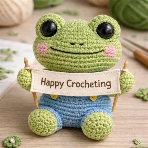 Crochet Frog Pattern – Easy Amigurumi Toy Guide (digital Download) - Etsy