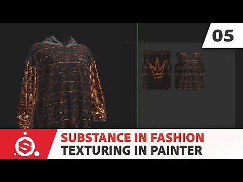 Substance in Fashion Tutorial - 05 Texturing in Substance Painter | Adobe Substance 3D