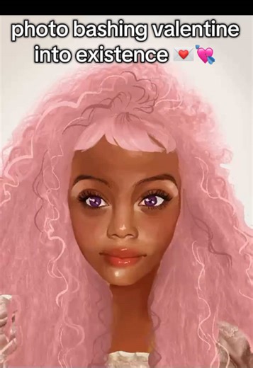 photobashing was a lot of fun, it made the whole drawing process go by faster and that made it less daunting to me (i’ve been in artblock not really getting past the beginning stages lately 😭) will be photo bashing nayeli next!! #photobash #oc #originalcharacter #ocart #digitalart