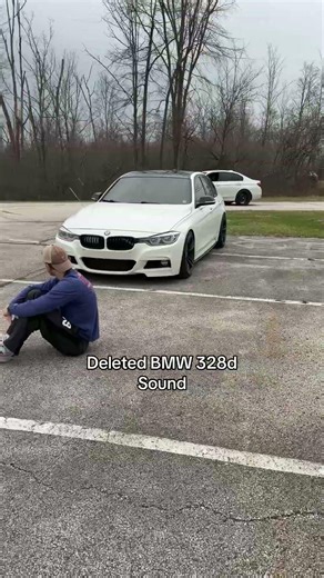 Deleted and Tuned BMW 328d Sound #bmw #tuned #fast #loud #328d