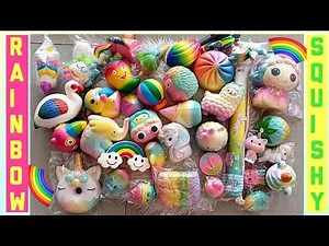 🌈 RAINBOW SQUISHY COLLECTION 🌈