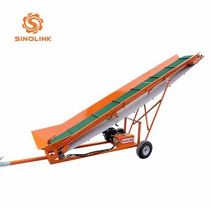 [Hot Item] Firewood Equipment Wood Processor Elevator Log Firewood Conveyor Machine Log Belt Conveyor