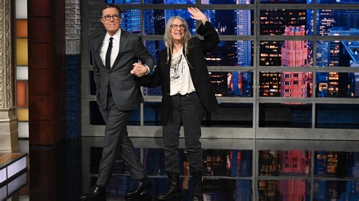 Patti Smith Talks New Memoir, Performs “Peaceable Kingdom” on Colbert