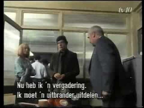 Glynis Barber in leather pants