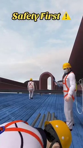 1.6M views · 10K reactions | Most common fatal accidents - work on the roof #safety #verticallifeline #hse #fallü g #reels | 5S Safety Health, Safety and the Environment - HSE METE | Facebook