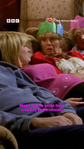 My family EVERY Christmas 😂 #TheRoyleFamily #iPlayer | BBC
