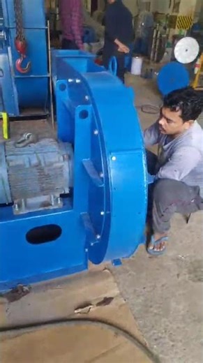 Centrifugal Blower Testing - Perkins Blowers Manufacturing Unit