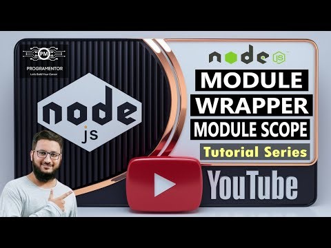 15 | Module Scope Node JS | Module Wrapper Function In Node JS | Node JS Tutorial (Hindi/Urdu)