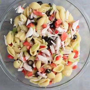 7M views · 8.2K shares | This CRAB PASTA SALAD is one of my *most...