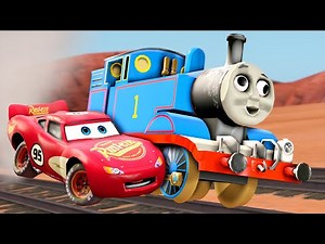 Thomas Vs Lightning McQueen [SFM]