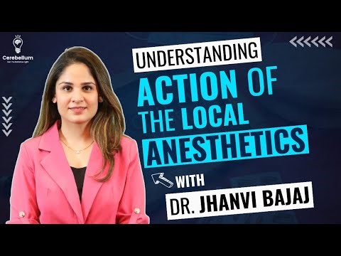 Understanding Action of The Local Anesthetics #cerebellumacademy #neetpg #fmge