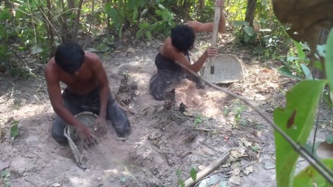 Building a Top-Secret Underground House Using Ancient Skills