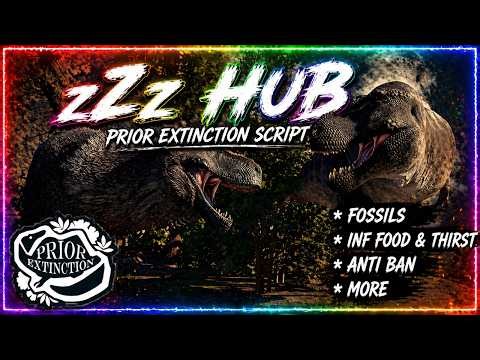 [NEW] Prior Extinction Script | Fossils, Aim Hit, GodMode | PC & MOBILE