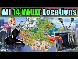 All 14 VAULT Locations & Where to Find Vault KEYS | Fortnite Season 4