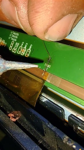 multinet 55 inch panel repair screen repair #electronicsrepair #screenrepair #tv #panelwiring