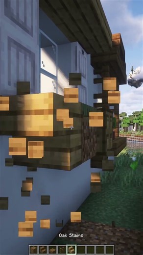 3 cute window designs in Minecraft #minecraft #minecraftbuilds #minecraftbuilding #minecrafttutorial