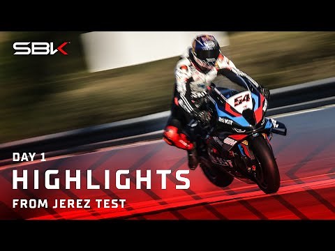 Day 1 HIGHLIGHTS 🔧 | #WorldSBK Jerez Winter Test