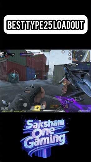 The best mythic type 25 loadout!|#codm #callofduty #callofdutymobile