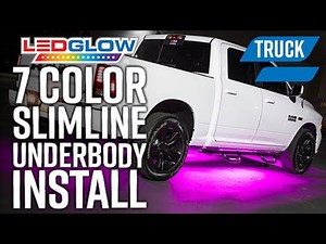 Installation | LEDGlow Slimline LED Underglow for Trucks