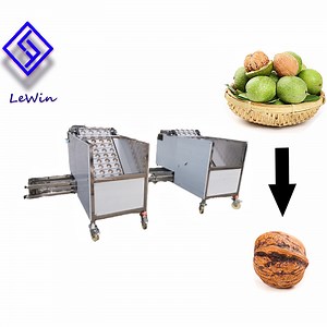 [Hot Item] Mature Walnut Peeling Machine Walnut Sheller Machine for 60mm