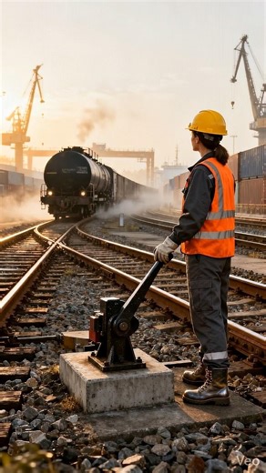 Industrial Yard Switch – Crane Line Duty