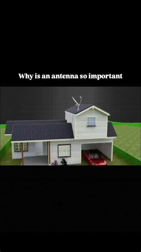 Daily Educational Content on Instagram: "An antenna works by converting electrical signals into radio waves and sending them through the air. Inside the antenna, the flow of electricity creates an electromagnetic field that spreads out as waves. These waves carry information such as sound, data, or video. When radio waves from another device reach the antenna, they create tiny electrical currents inside it. The antenna then converts these currents back into electrical signals that your device ca