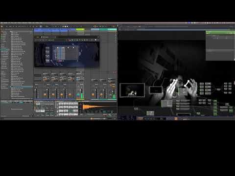 Live Coding - Sonic pi + Ableton + Kinect Drums - Performance 01