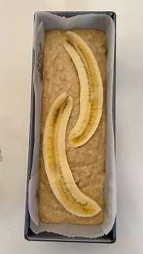 No Sugar, Gluten-Free Banana Bread 🍌 Easy Healthy Recipe #foodshorts
