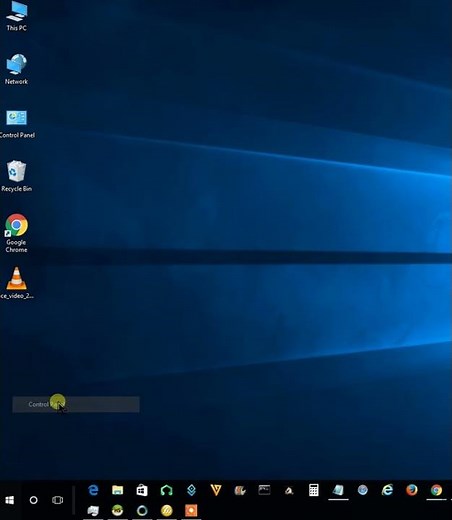 Windows 10 Basics - How to access the old control panel from the start menu button
