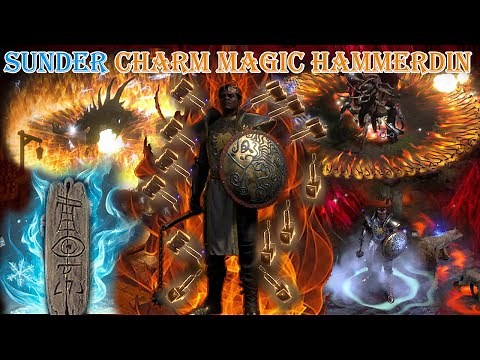 Diablo 2 Resurrected - Black Cleft Sundered Charm Blessed Hammer Paladin Build