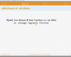 Technologies du Web 1
