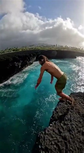 “3…2…1… Jump | Extreme Cliff POV”😨