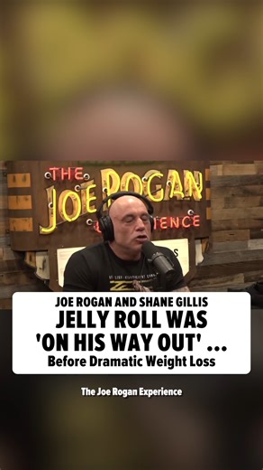 Jelly Roll's body transformation has Joe Rogan and Shane Gillis amazed ... and they think his 200-pound weight loss is going to keep him alive decades longer. 🎥 The Joe Rogan Experience | TMZ