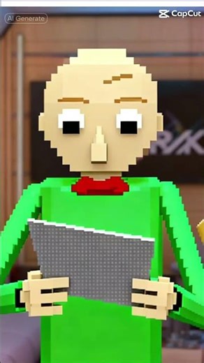 Pixel Baldi in K-pop Demon Hunters. #kpopdemonhunters #baldierevolution #anime #music #edit