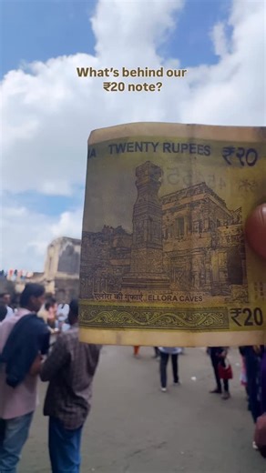 Tanya Khanijow on Instagram: "What’s behind our ₹20 note?"
