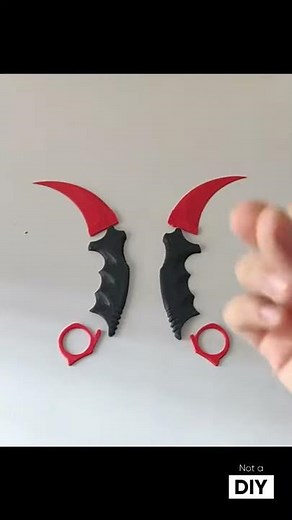 3D Printing Real Life Size KARAMBIT KNIFE | CS:GO
