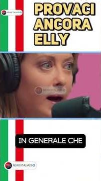 Elly against the Meloni government #politics #vote